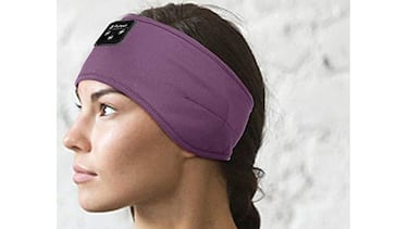 Estos auriculares para dormir funcionan como antifaz y como cinta para hacer deporte