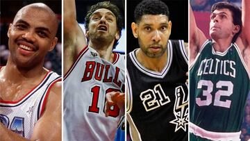 Lista histórica de ala-pívots: Duncan, el mejor de siempre