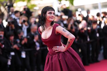 Cara Delevingne la alfombra roja de  "The History of Sound".