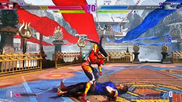 Capturas de pantalla de Street Fighter 6 en Switch 2