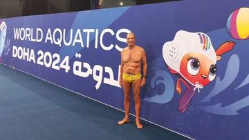 Ricardo Perrone, padre de Kiko y Felipe Perrone, campeón del mundo máster en Doha.