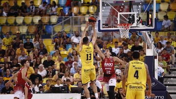 Durante el partido.