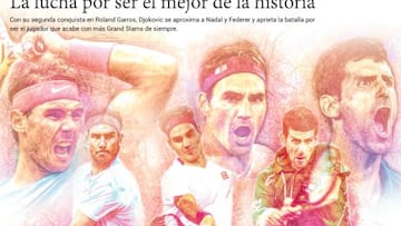 ¿Quién será el GOAT? ¿Nadal, Federer o Djokovic?
