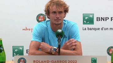 Zverev: "Alcaraz es uno de los mejores del mundo en este momento"