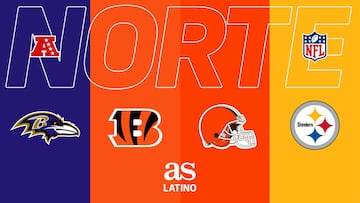 AFC-Norte-NFL-Baltimore-Ravens-Cincinnati-Bengals-Cleveland-Browns-Pittsburgh-Steelers