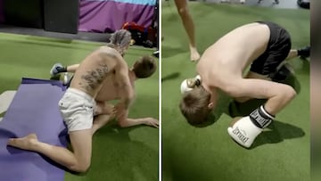 Un youtuber vacila a un excampeón de la UFC: el resultado es tremendo
