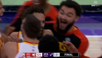 Les empatan en el último segundo y lo que hace Trae Young deja perpleja a la NBA: la canasta de la temporada