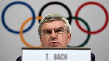 El presidente del COI, Thomas Bach, en una imagen de archivo.