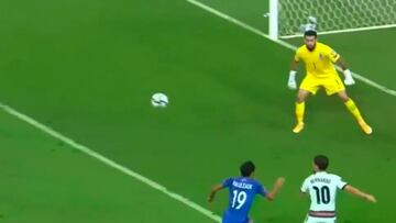 Maravilloso Bernardo Silva: era casi imposible meter gol si le pegaba con esa parte de la bota