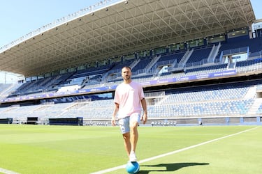 Dioni Villalba: “Gracias a mi padre estoy en el Málaga”