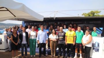 Presentación de la Copa de Galicia.