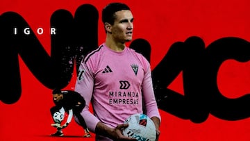 Igor Nikic, nuevo portero del Mirandés por dos temporadas