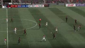 ¡Desde media cancha! Golazo en la liga femenina de EEUU