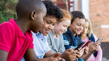 redes sociales internet niños