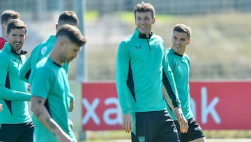 Galarreta, Yeray y Paredes, listos para Glasgow, con solo Yuri fuera