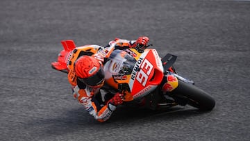 Marc Márquez, con la Honda.