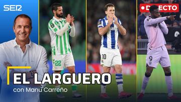 El Larguero, en directo: el Athletic cae con crueldad en Roma, la Real y el Betis empatan en Europa