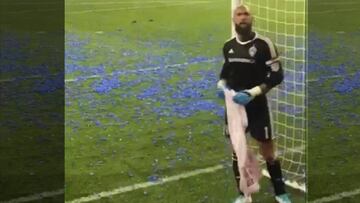 Tim Howard, en Kansas City.