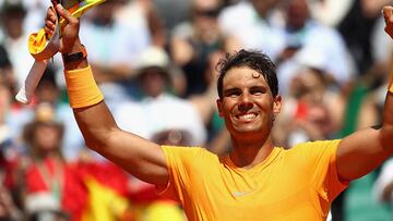 Rafa Nadal imparable en Montecarlo llega con ambición para ganar también en Barcelona.