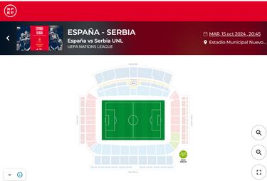 Todo vendido para el España-Serbia en El Arcángel