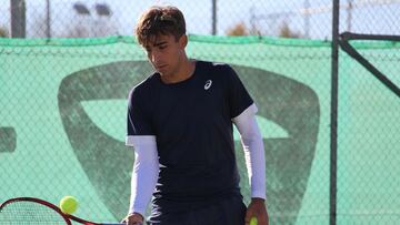 Dani Mérida, esperanza en la oscuridad para el tenis español
