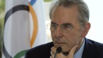 Jacques Rogge, presidente del COI.