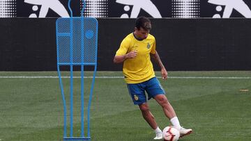 Hernán estará dos semanas de baja por una lesión fibrilar