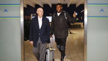 Serra Ferrer, junto a Emerson.