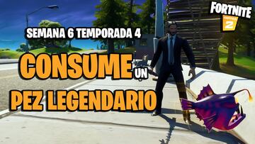 ¿Dónde están los peces legendarios en Fortnite Temporada 4?