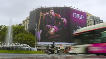 Messi sigue muy presente en Barcelona