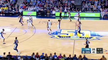 Nunca un alley-oop llegó tan alto: Jokic y Faried encabezan un Top-10 espectacular