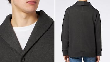 Esta chaqueta con forro polar para hombre es cálida y elegante