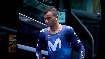 Cinco bajas en La Vuelta, con Movistar y Jayco afectados