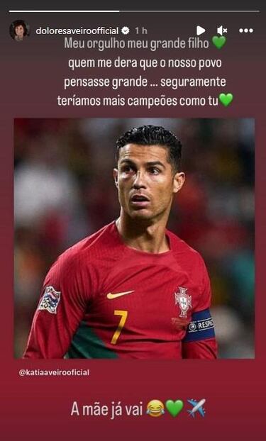 Dolores Aveiro sale en defensa de Cristiano