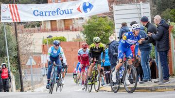 Corredores en la Volta a Catalunya.