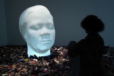 Obra expuesta en la Feria Internacional de Arte Contemporáneo de Madrid en 2008.