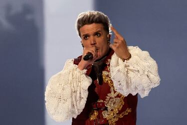 Baby Lasagna con la canción "Rim Tim Tagi Dim".