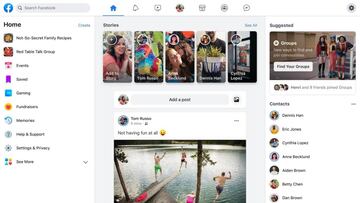 Facebook empieza a desplegar el nuevo diseño de su red social