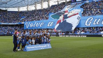 Riazor registró un ambientazo en el debut ante el Rayo Majadahonda.