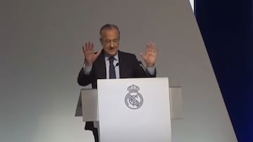 "Hay que explicarle a la UEFA quién es el Real Madrid": lo mejor de Florentino en la Asamblea