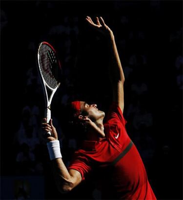 Federer, contra el tiempo