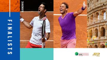 Final Djokovic-Nadal en Roma, el capítulo 57 de su rivalidad