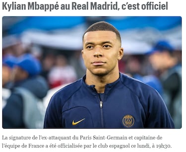 Impacto mundial por Mbappé