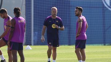 FUTBOL 2025-2026
Entrenamiento FC Barcelona previo a partido de La Liga Jornada 2 ante el Levante UD
Foto: Rodolfo Molina
Hansi Flick
Eric