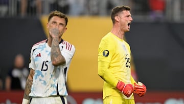 Matt Freese fue la figura del USMNT frente a Costa Rica en los cuartos de final de la Copa Oro 2025.