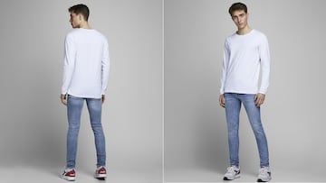 Los vaqueros Jack & Jones que triunfan entre los hombres y cuestan menos de 30 euros en Amazon.