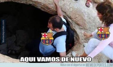 Los memes, demoledores con el Barcelona y Xavi