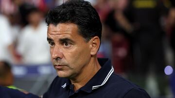 Soccer Football - LaLiga - Atletico Madrid v Girona - Civitas Metropolitano, Madrid, Spain - August 25, 2024 Girona coach Michel before the match REUTERS/Isabel Infantes