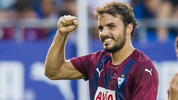 Pedro León, jugador del Eibar