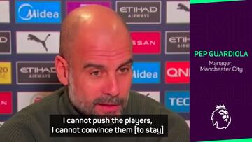 "Si quieres irte, márchate": Guardiola fue contundente con la decisión de Ferrán Torres